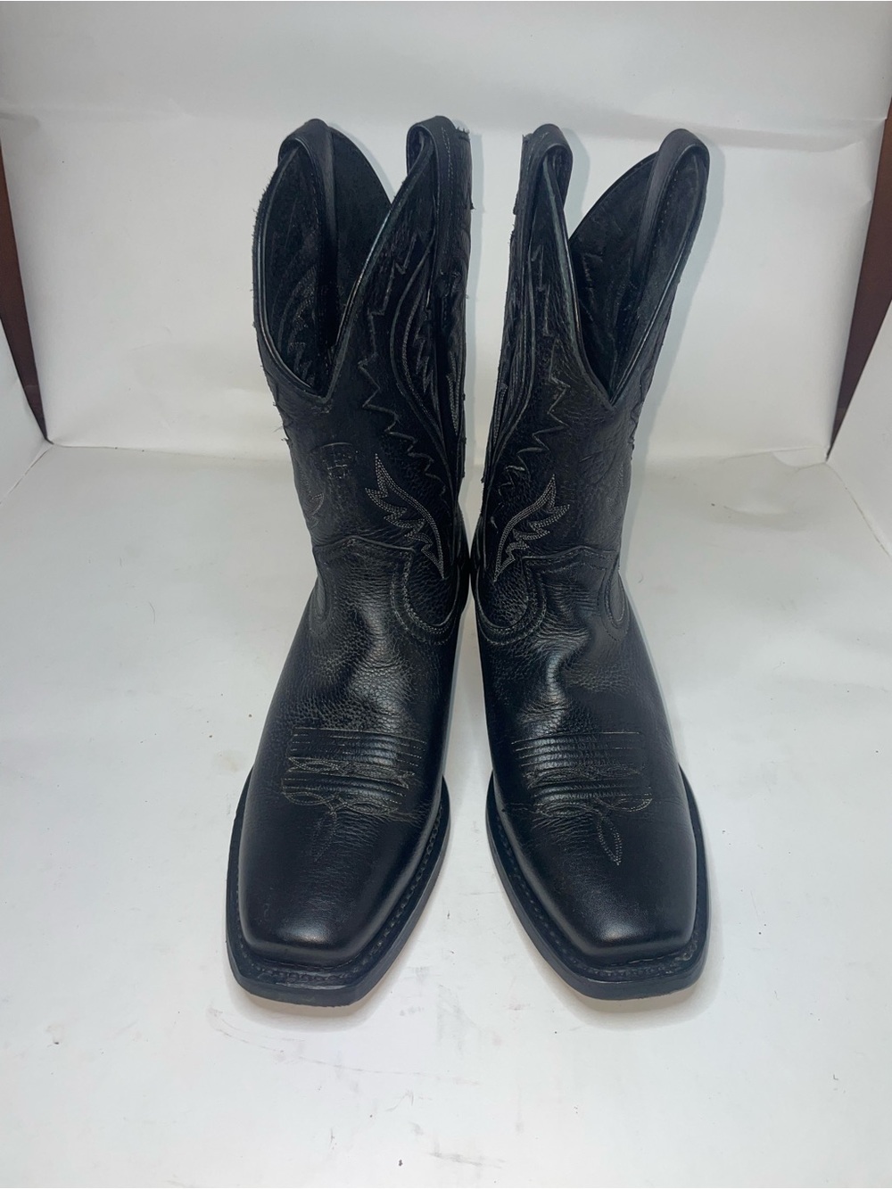 Men's Ariat Phoenix Legend Black Western Cowboy Boots 7D